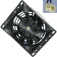 Radiatore + Kit adeguamento + ventola per quad Shineray 250 cc STIXE Bilder 3